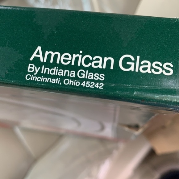 American Glass by Indiana Glass 13” glass platter - Picture 2 of 3